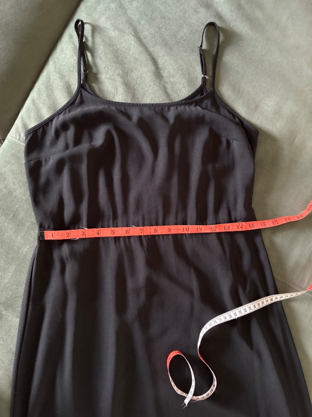 A New Day black scoop neck slip dress S M - Picture 4 of 9